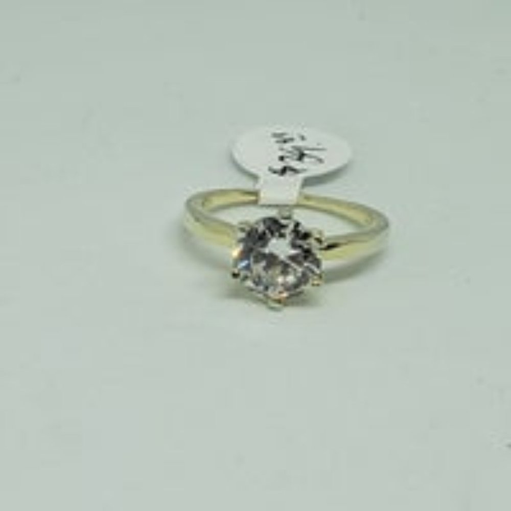 Real .925 Sterling Silver GP Ring